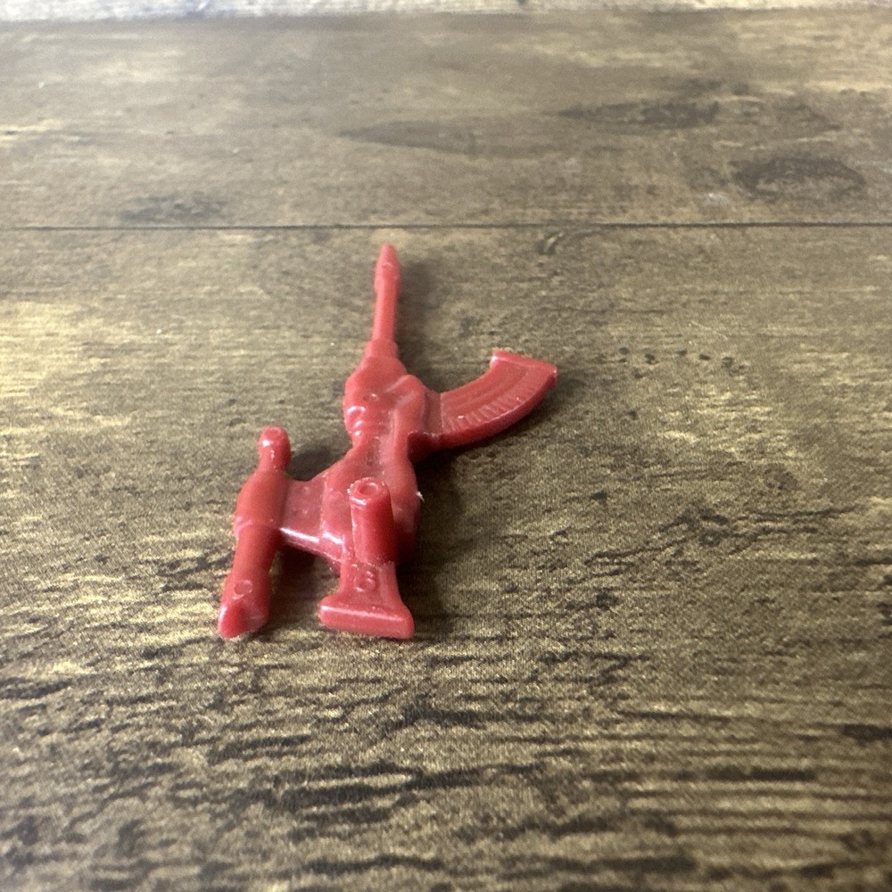 Vtg Rock Lords Boulder RIFLE Gun Power Sword 1985 Rocklords Red Weapon Accessory - Picture 6 of 7